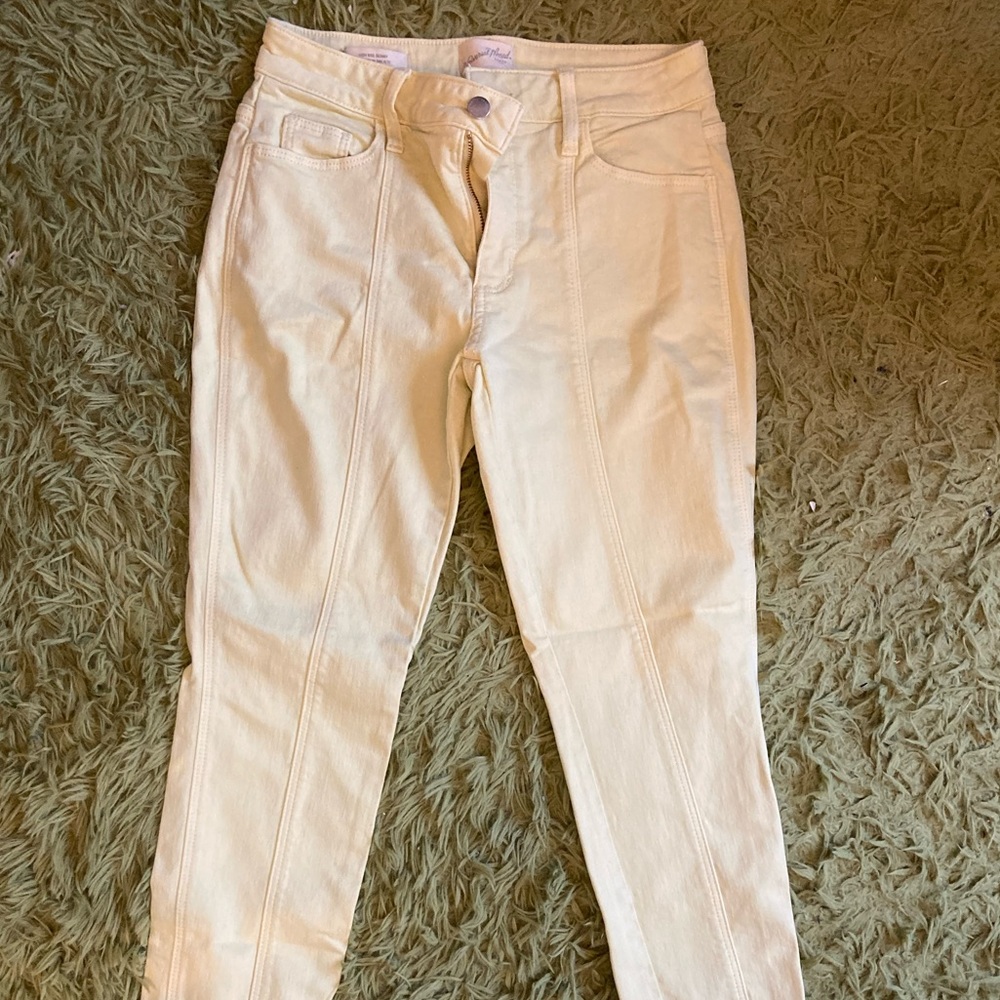 yellow jeans